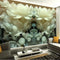 Avikalp Exclusive AWZ0053 Jade Lotus Stereoscopic HD 3D Wallpaper