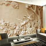 Avikalp Exclusive AWZ0246 3D Wallpaper Relief Tree Stereo Mural TV Wall Background HD 3D Wallpaper