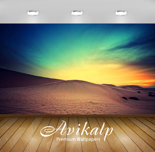 Avikalp Exclusive Desert AWI1116 HD Wallpapers for Living room, Hall, Kids Room, Kitchen, TV Backgro