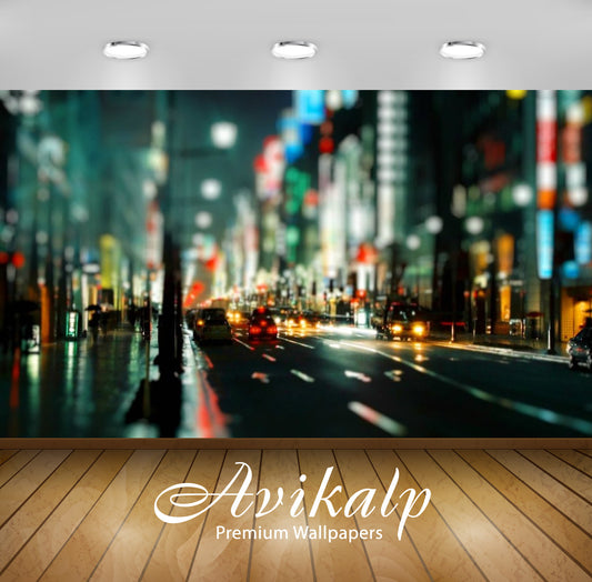 Avikalp Exclusive Night Life AWI1167 HD Wallpapers for Living room, Hall, Kids Room, Kitchen, TV Bac