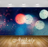 Avikalp Exclusive Awi1379 Circular Color Bokeh Full HD Wallpapers for Living room, Hall, Kids Room,