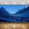 Avikalp Exclusive Awi1441 Snowy Mountain Bridge Full HD Wallpapers for Living room, Hall, Kids Room,