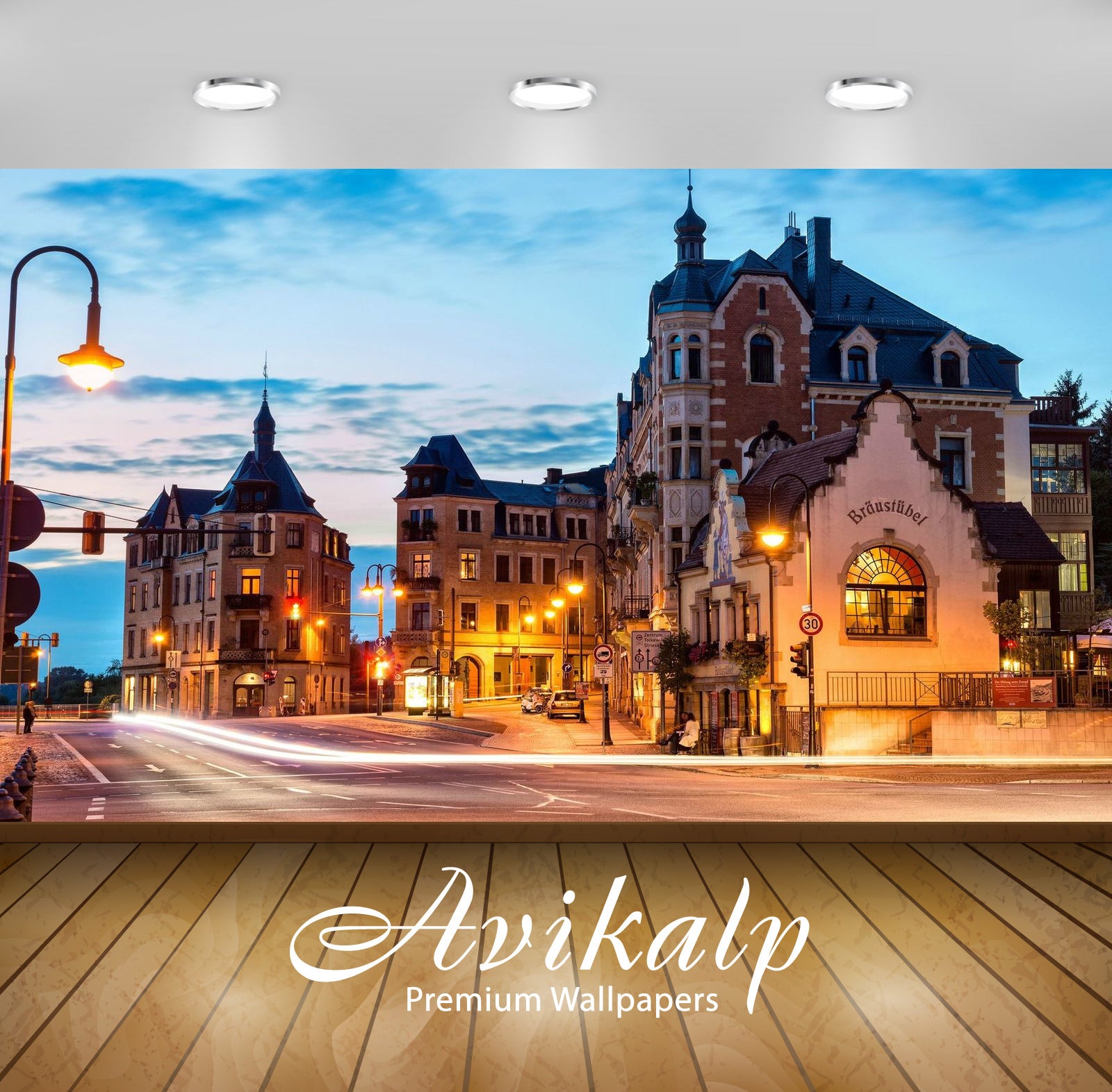 Avikalp Exclusive Awi1453 Dresden Germany City View Full HD Wallpapers for Living room, Hall, Kids R