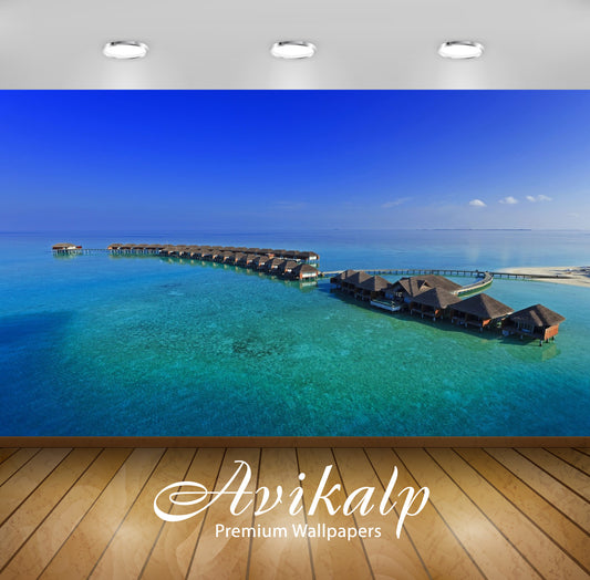 Avikalp Exclusive Awi2725 House Lake Boy Fishing Art Full HD Wallpaper –  Avikalp International - 3D Wallpapers