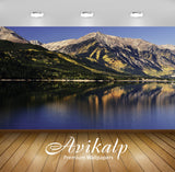 Avikalp Exclusive Awi1702 Beautiful Mountain Lake Scenery Full HD Wallpapers for Living room, Hall,