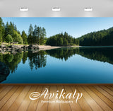 Avikalp Exclusive Premium lake HD Wallpapers for Living room, Hall, Kids Room, Kitchen, TV Backgroun