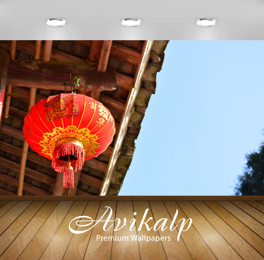 Avikalp Exclusive Premium lantern HD Wallpapers for Living room, Hall, Kids Room, Kitchen, TV Backgr