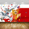 Avikalp Exclusive Awi2268 Tom and Jerry love America Full HD Wallpapers for Living room, Hall, Kids