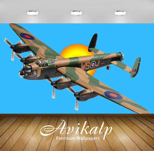 Avikalp Exclusive Awi2475 Canadian Lancaster Bomber Full HD Wallpapers for Living room, Hall, Kids R