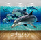 Avikalp Exclusive Awi2573 Dolphins Full HD Wallpapers for Living room, Hall, Kids Room, Kitchen, TV