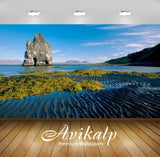 Avikalp Exclusive Awi2729 Iceland Nature Sea Coast Sea Beach Indication Greener Grass Full HD Wallpa