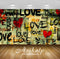 Avikalp Exclusive Awi2804 Love Art Full HD Wallpapers for Living room, Hall, Kids Room, Kitchen, TV