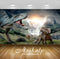 Avikalp Exclusive Awi2819 Mama Dinosaur Baby Dinosaur Full HD Wallpapers for Living room, Hall, Kids