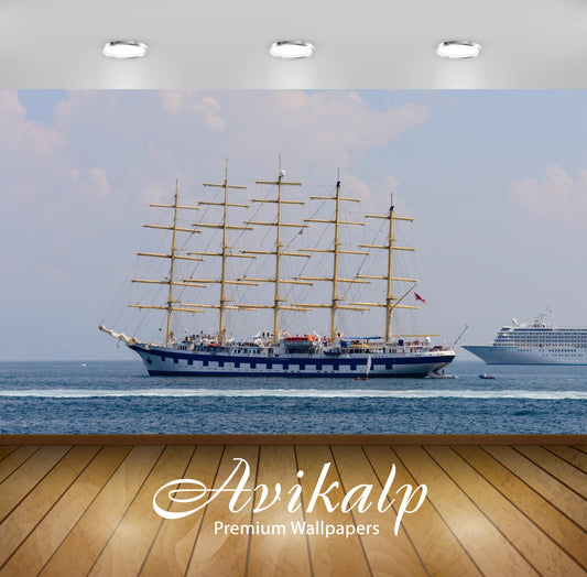 Avikalp Exclusive Awi2966 Royal Clipper Of Star Clippers   Campania   Italy Full HD Wallpapers for L