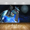 Avikalp Exclusive Awi2974 Satellite In Cosmic Space Around The Earth Moon Stars Art Full HD Wallpape