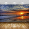 Avikalp Exclusive Awi3106 Sunset Red Sky Clouds Sea Waves Sandy Beach In Malibu California United St