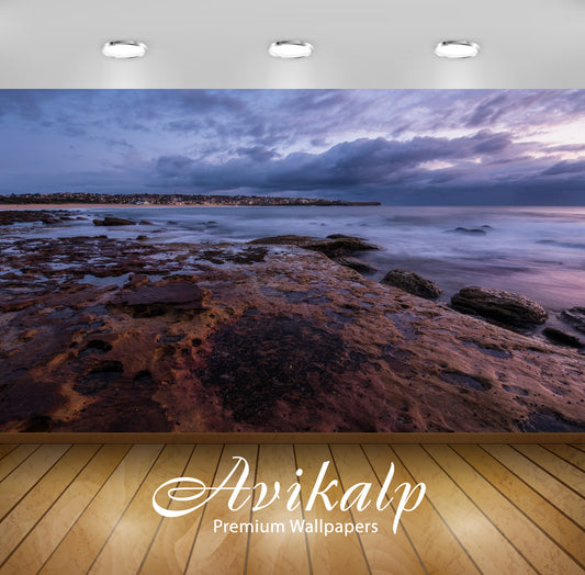 Avikalp Exclusive Premium seascape HD Wallpapers for Living room, Hall, Kids Room, Kitchen, TV Backg