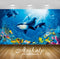 Avikalp Exclusive Awi3174 Underwater World Coral Reef Colorful Fish Marine Fauna With Ocean Orcas Ki