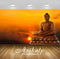 Avikalp Exclusive Awi3255 Lord Budhha Sun Rise Meditation Full HD Wallpapers for Living room, Hall,