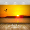 Avikalp Exclusive Awi3283 Beautiful Sunrise Bird Shining Water Full HD Wallpapers for Living room, H