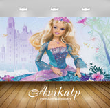 Avikalp Exclusive Awi3319 Princess Full HD Wallpapers for Living room, Hall, Kids Room, Kitchen, TV