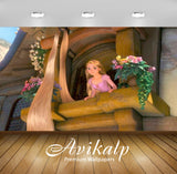 Avikalp Exclusive Awi3334 Rapunzel Kids Story Long Hair Girl Princess Full HD Wallpapers for Living