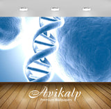 Avikalp Exclusive Awi3616 Dna Strand Full HD Wallpapers for Living room, Hall, Kids Room, Kitchen, T