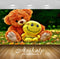 Avikalp Exclusive Premium teddy HD Wallpapers for Living room, Hall, Kids Room, Kitchen, TV Backgrou