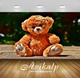 Avikalp Exclusive Premium teddy HD Wallpapers for Living room, Hall, Kids Room, Kitchen, TV Backgrou