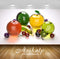 Avikalp Exclusive Awi3676 Glass Fruit Full HD Wallpapers for Living room, Hall, Kids Room, Kitchen,