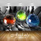 Avikalp Exclusive Awi3686 Glass Orbs Full HD Wallpapers for Living room, Hall, Kids Room, Kitchen, T