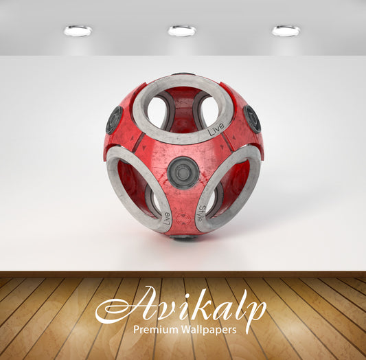 Avikalp Exclusive Awi3778 Live Style Sphere Full HD Wallpapers for Living room, Hall, Kids Room, Kit