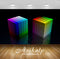 Avikalp Exclusive Awi3848 Rainbow Cubes Full HD Wallpapers for Living room, Hall, Kids Room, Kitchen