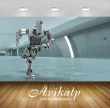 Avikalp Exclusive Awi3878 Robot It Helper Full HD Wallpapers for Living room, Hall, Kids Room, Kitch