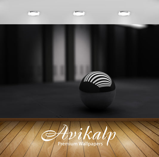 Avikalp Exclusive Awi3899 Shiny Sphere Full HD Wallpapers for Living room, Hall, Kids Room, Kitchen,