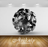 Avikalp Exclusive Awi3920 Sphere Full HD Wallpapers for Living room, Hall, Kids Room, Kitchen, TV Ba