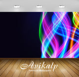 Avikalp Exclusive Awi4194 Colorful Smoke Full HD Wallpapers for Living room, Hall, Kids Room, Kitche