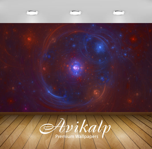 Avikalp Exclusive Awi4419 Galaxies Full HD Wallpapers for Living room, Hall, Kids Room, Kitchen, TV