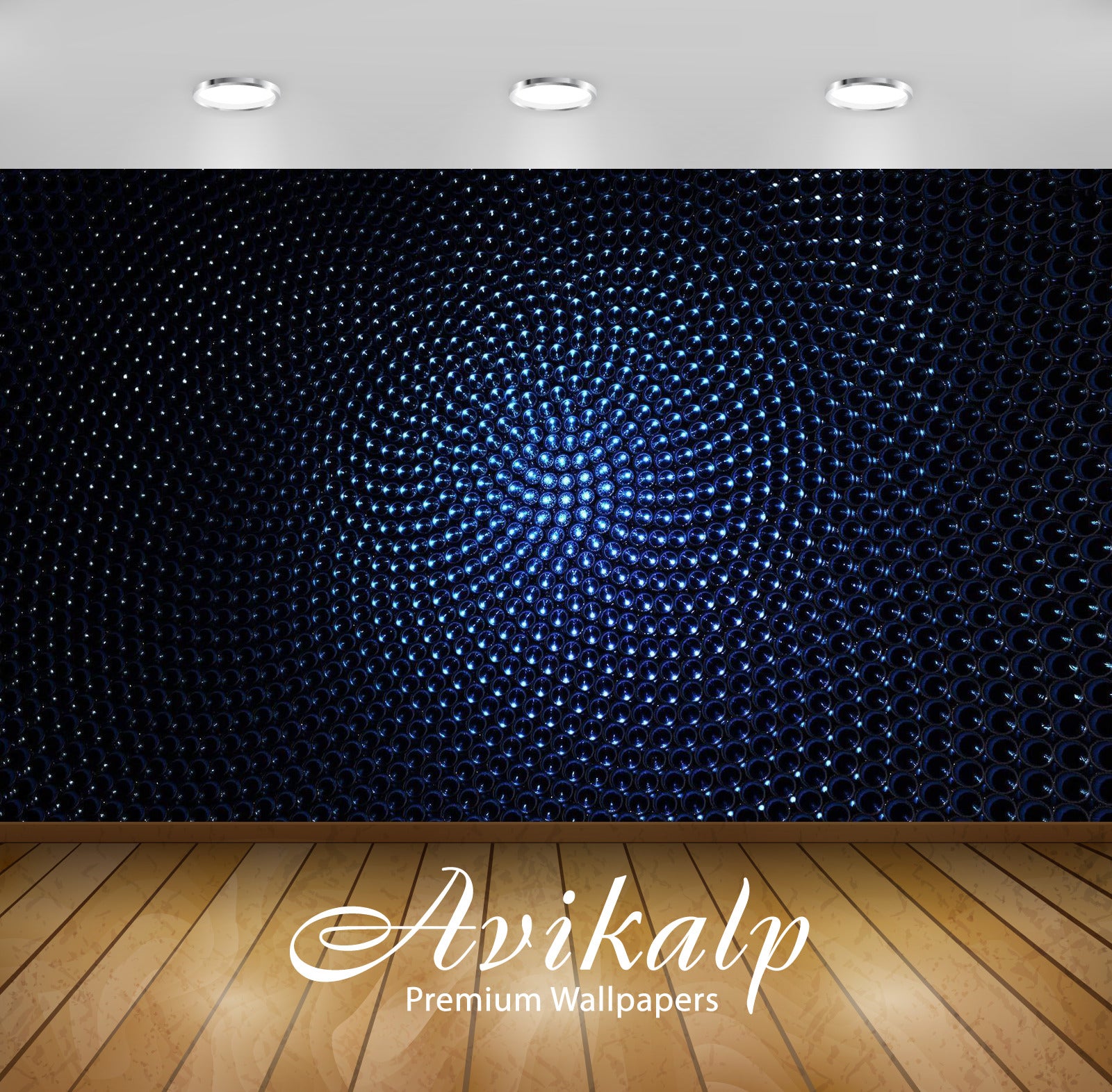 Avikalp Exclusive Awi4611 Spheres Full HD Wallpapers for Living room, Hall, Kids Room, Kitchen, TV B