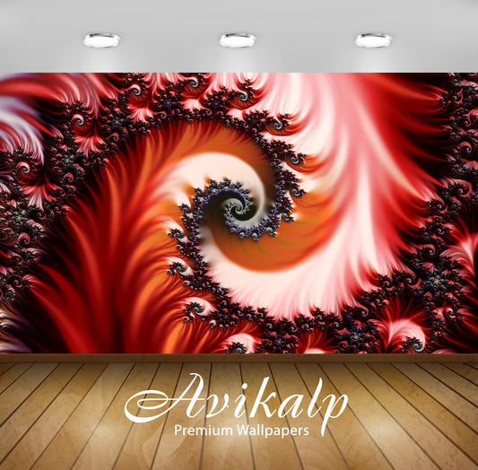 Avikalp Exclusive Awi4630 Spirals Full HD Wallpapers for Living room, Hall, Kids Room, Kitchen, TV B