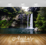 Avikalp Exclusive Awi4804 Jeju Island Cheonjiyeon Waterfall Nature Mountain Full HD Wallpapers for L