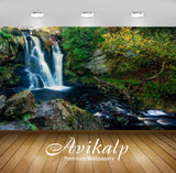 Avikalp Exclusive Awi4856 Valley Of Desolation Waterfall Nature Mountain Full HD Wallpapers for Livi