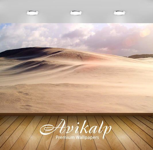 Avikalp Exclusive Awi5384 Desert Dune Nature Full HD Wallpapers for Living room, Hall, Kids Room, Ki