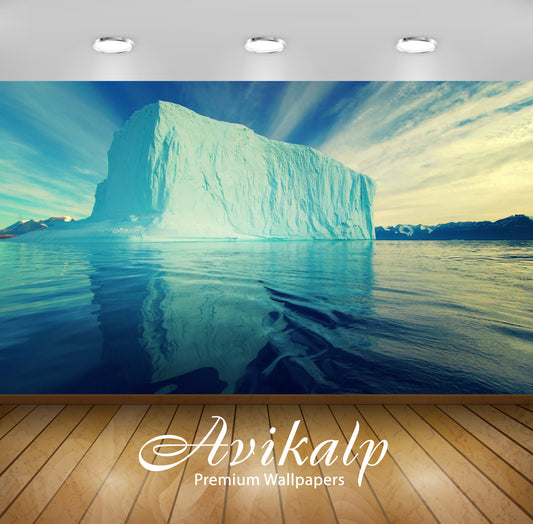 Avikalp Exclusive Awi5636 Iceberg Nature Full HD Wallpapers for Living room, Hall, Kids Room, Kitche