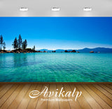 Avikalp Exclusive Awi5702 Lake Tahoe Nature Full HD Wallpapers for Living room, Hall, Kids Room, Kit