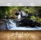 Avikalp Exclusive Awi6123 Rocky Waterfall Nature Full HD Wallpapers for Living room, Hall, Kids Room