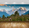 Avikalp Exclusive Awi6505 Sunset Light Shadowing Upon The Rocky Mountain Peaks Nature Full HD Wallpa