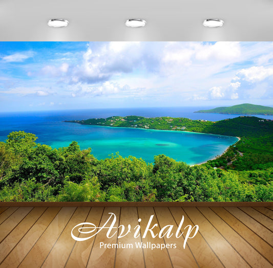 Avikalp Exclusive Awi7052 Magens Bay Saint Thomas Nature HD Wallpaper