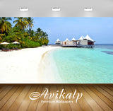 Avikalp Exclusive Awi7067 Maldives Nature HD Wallpaper