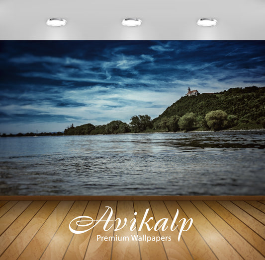 Avikalp Exclusive Premium danube HD Wallpapers for Living room, Hall, Kids Room, Kitchen, TV Backgro